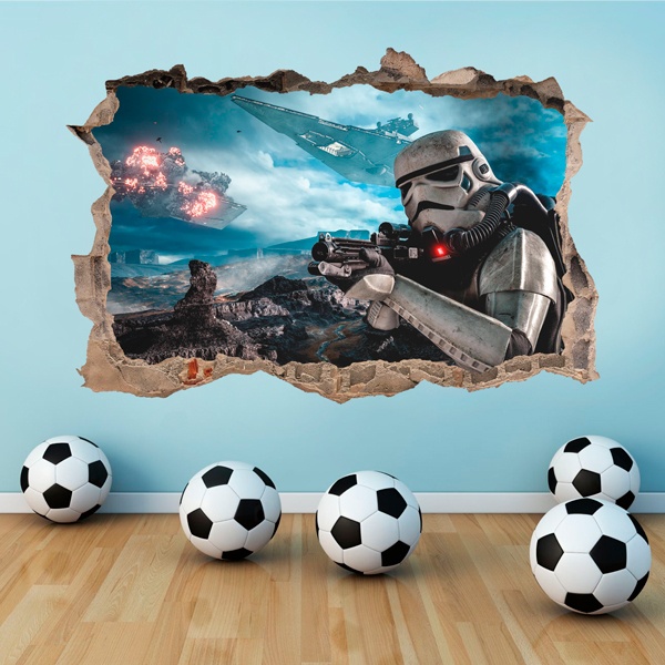 Wall Stickers: Stormtrooper pointing