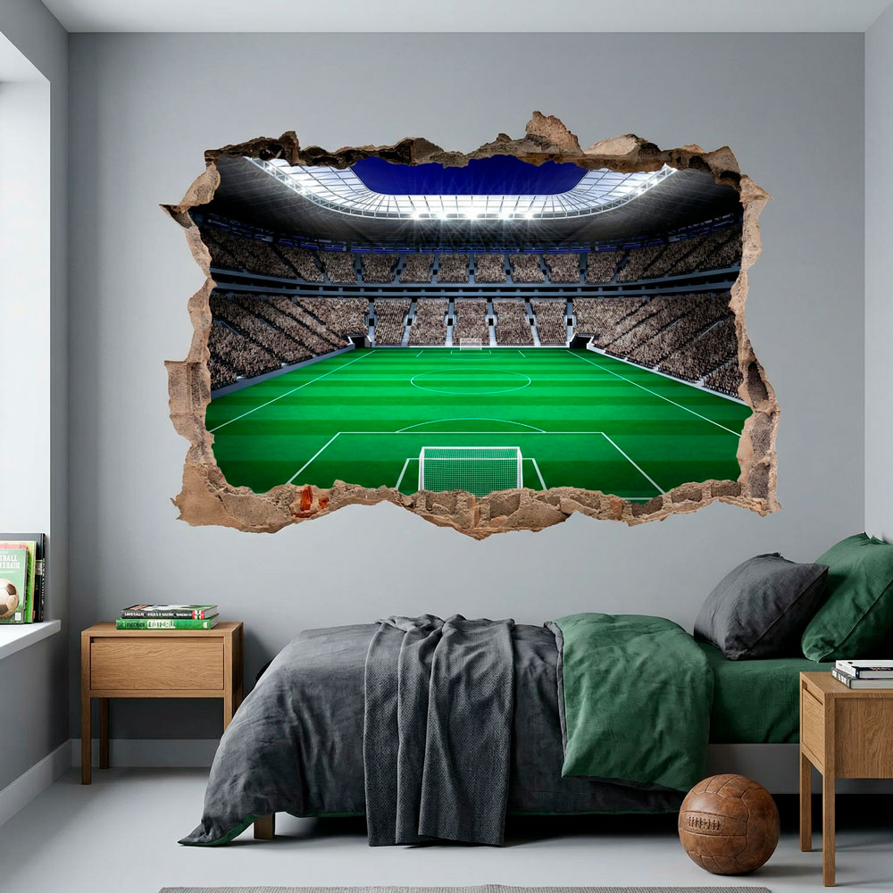 Wall Stickers: Soccer field