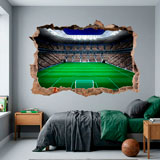 Wall Stickers: Soccer field 3