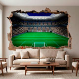 Wall Stickers: Soccer field 12