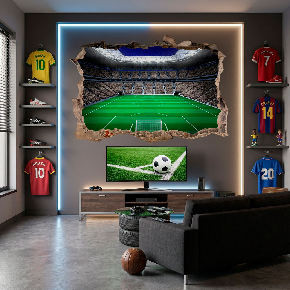 Wall Stickers: Soccer field