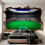 Wall Stickers: Soccer field 9