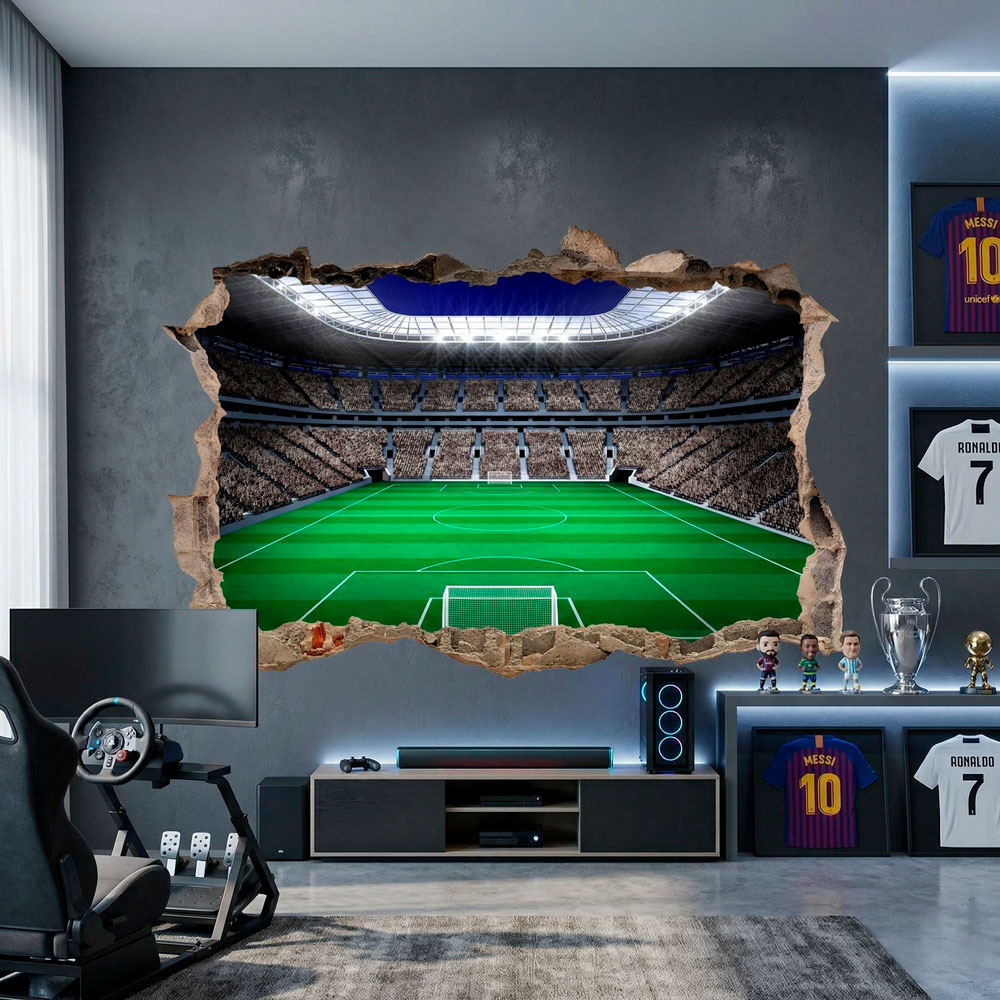 Wall Stickers: Soccer field