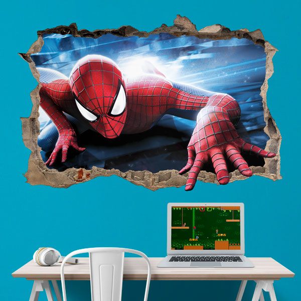 Wall Stickers: Spiderman in Action