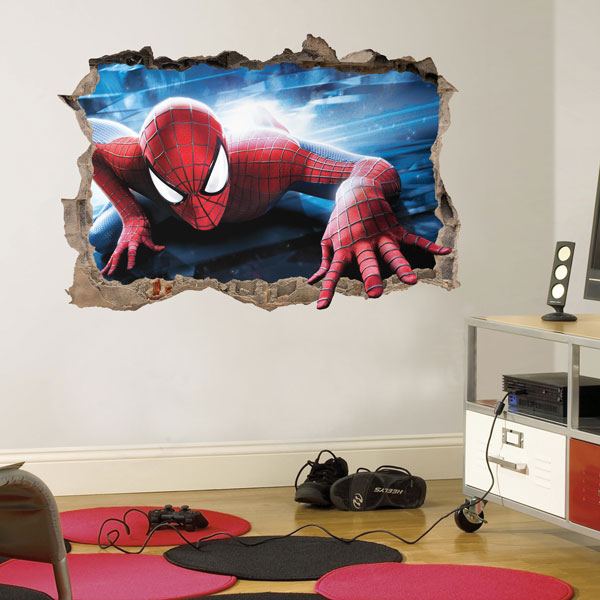 Wall Stickers: Spiderman in Action