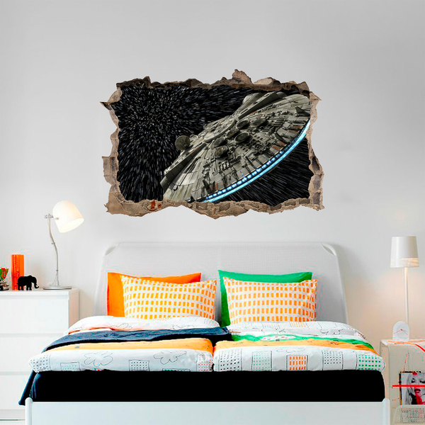 Wall Stickers: Millennium Falcon for Space