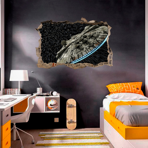 Wall Stickers: Millennium Falcon for Space