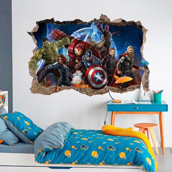 Wall Stickers: Avengers Ready for Battle