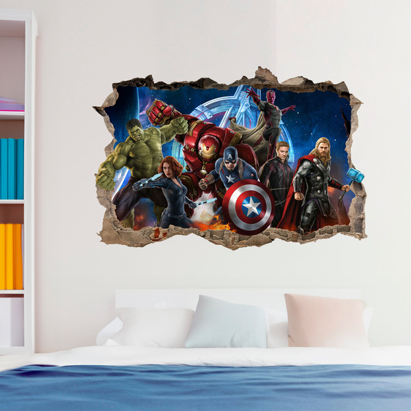 Stickers for Kids: Avengers Ready for Battle