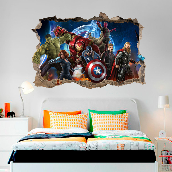 Wall Stickers: Avengers Ready for Battle