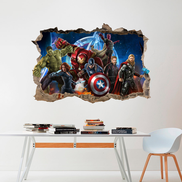 Wall Stickers: Avengers Ready for Battle