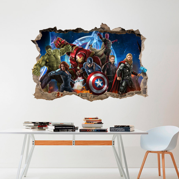 Stickers for Kids: Avengers Ready for Battle