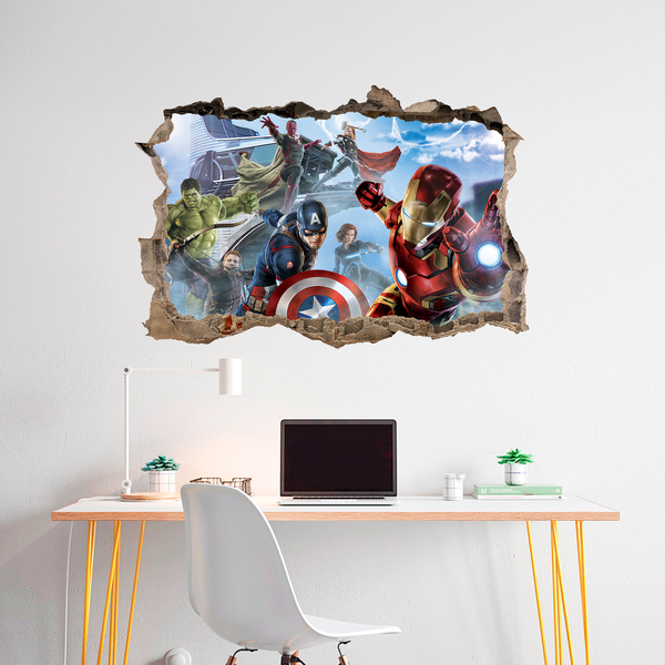 Wall Stickers: Avengers in Action