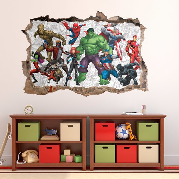 Wall Stickers: Avengers Comic