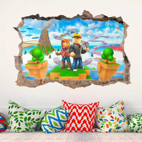 Wall Stickers: Roblox Welcome to Bloxburg