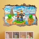 Wall Stickers: Roblox Welcome to Bloxburg 3