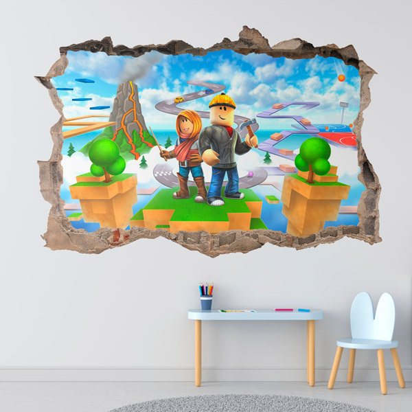 Wall Stickers: Roblox Welcome to Bloxburg