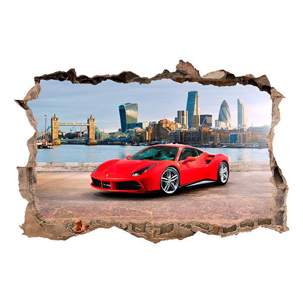Wall Stickers: Ferrari in London