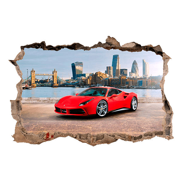 Wall Stickers: Ferrari in London 0