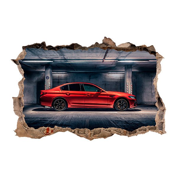 Wall Stickers: BMW in the Garage