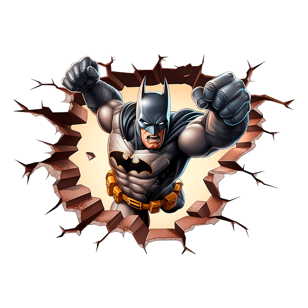 Wall Stickers: Batman in action