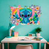 Stickers for Kids: Stitch Rainbow Floral 15