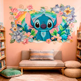 Stickers for Kids: Stitch Rainbow Floral 19