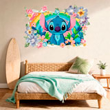 Stickers for Kids: Stitch Rainbow Floral 4