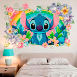 Stickers for Kids: Stitch Rainbow Floral 11