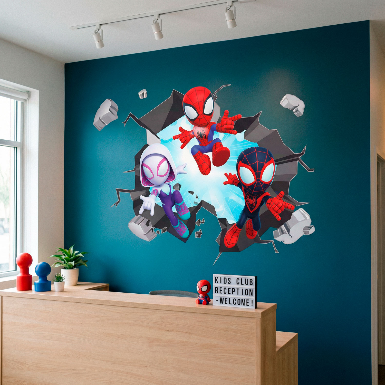 Stickers for Kids: Spider-Verse Broken Wall