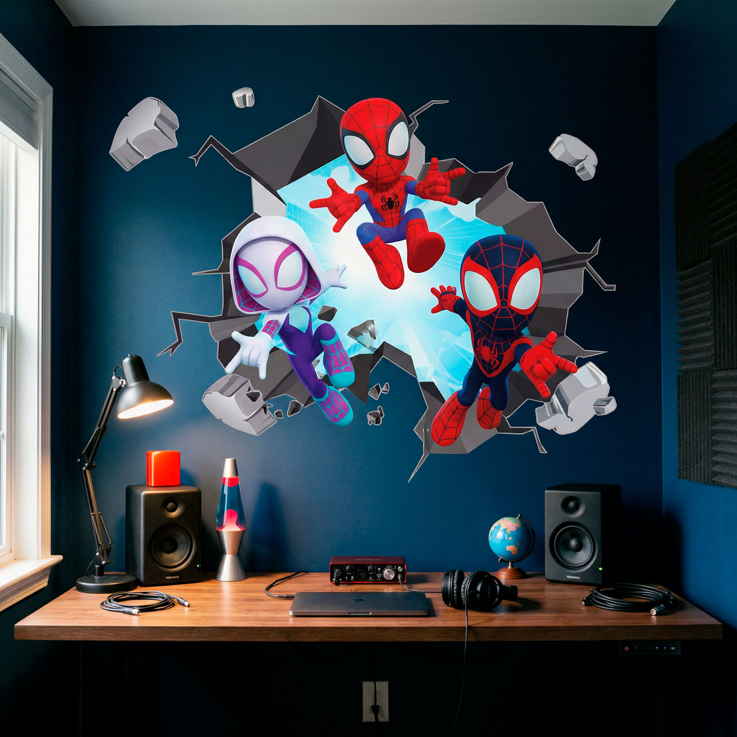 Stickers for Kids: Spider-Verse Broken Wall