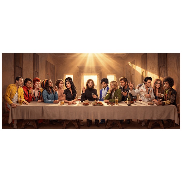 Wall Stickers: Last Supper of Rock Legends