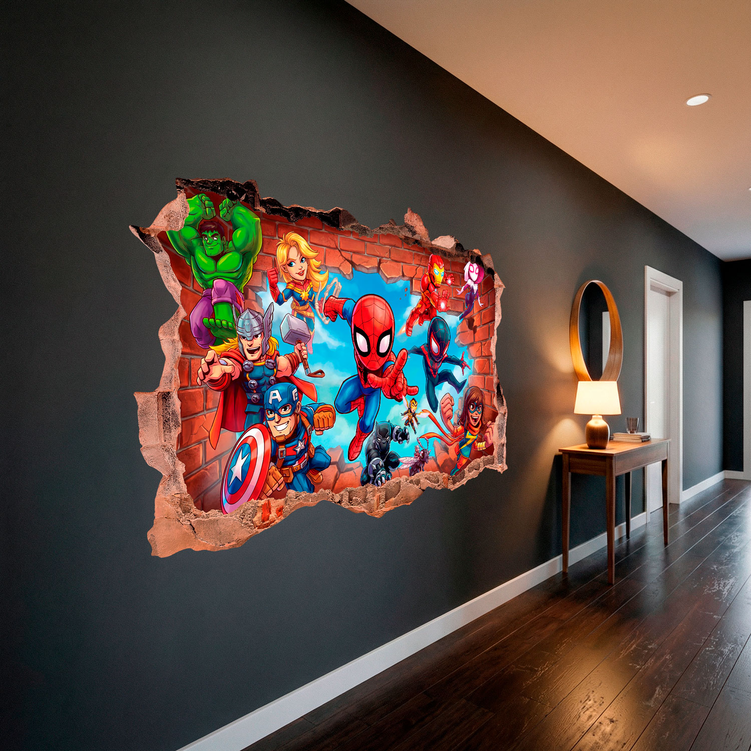 Stickers for Kids: Marvel Super Heroes Wall Break