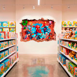 Stickers for Kids: Marvel Super Heroes Wall Break 17