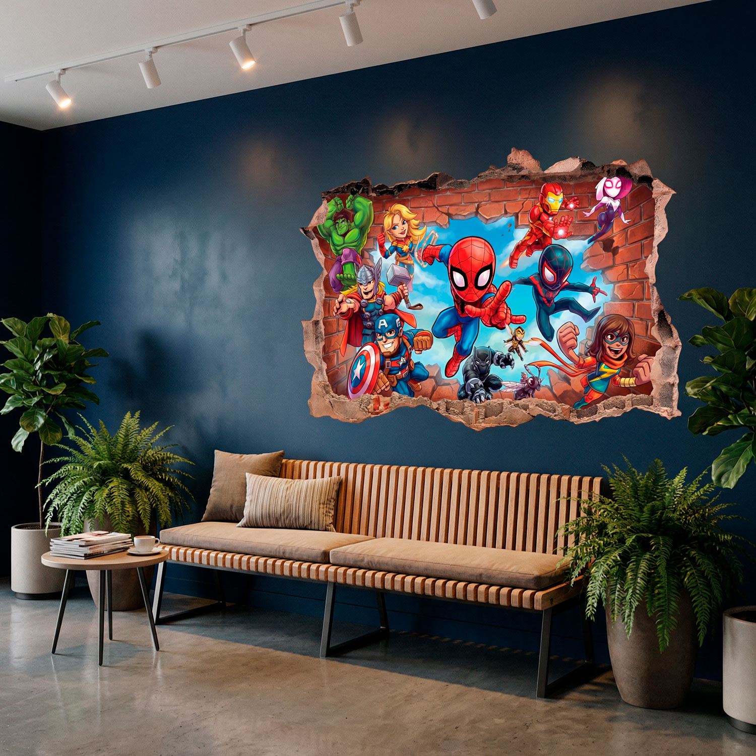 Stickers for Kids: Marvel Super Heroes Wall Break