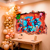 Stickers for Kids: Marvel Super Heroes Wall Break 9