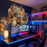 Stickers for Kids: Wall Hole Lego Ninjago Heroes 10