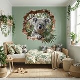 Wall Stickers: Wall Hole Koala 3
