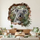 Wall Stickers: Wall Hole Koala 10
