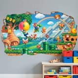 Stickers for Kids: Wall Hole Super Mario 6