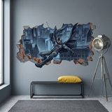 Wall Stickers: Batman Justice Wall Hole 7
