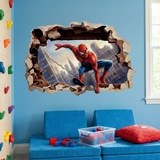 Stickers for Kids: Spider-Man Action Wall Hole 4