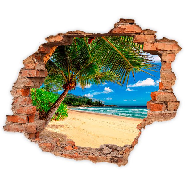 Wall Stickers: Hole Palm Beach