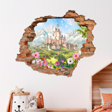 Wall Stickers: Hole Disney Castle 4