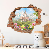 Wall Stickers: Hole Disney Castle 5