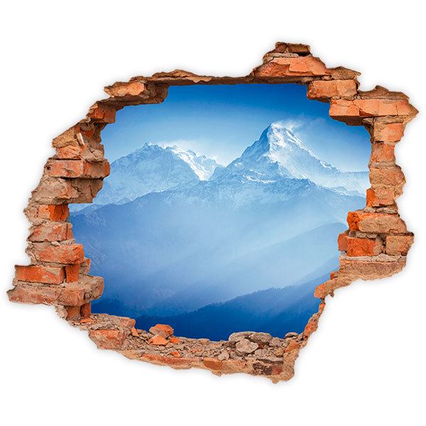 Wall Stickers: Hole Himalayan Mountains