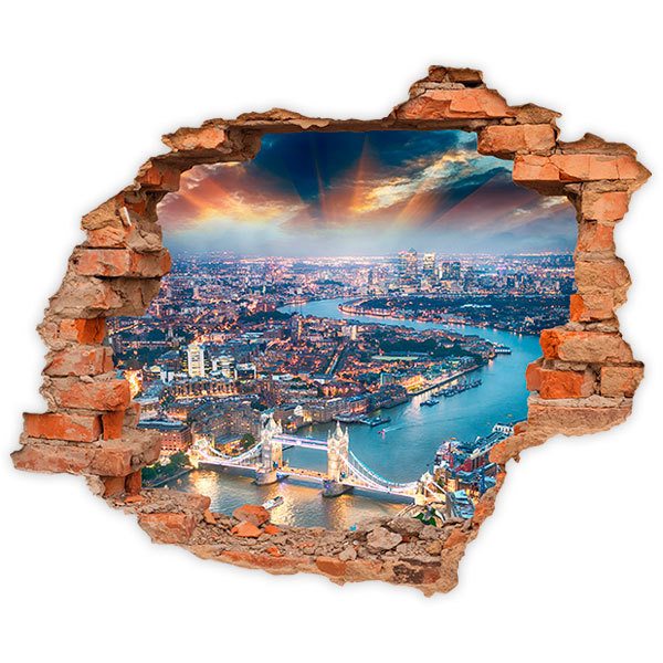 Wall Stickers: Hole Illuminated London