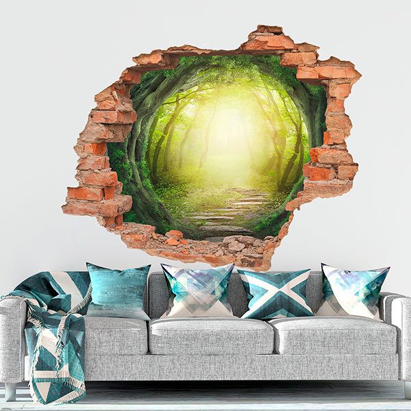 Wall Stickers: Hole Lost forests 1