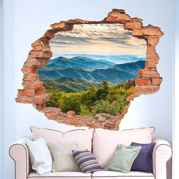 Wall Stickers: Hole Appalachian Mountains