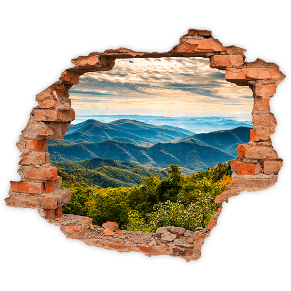 Wall Stickers: Hole Appalachian Mountains